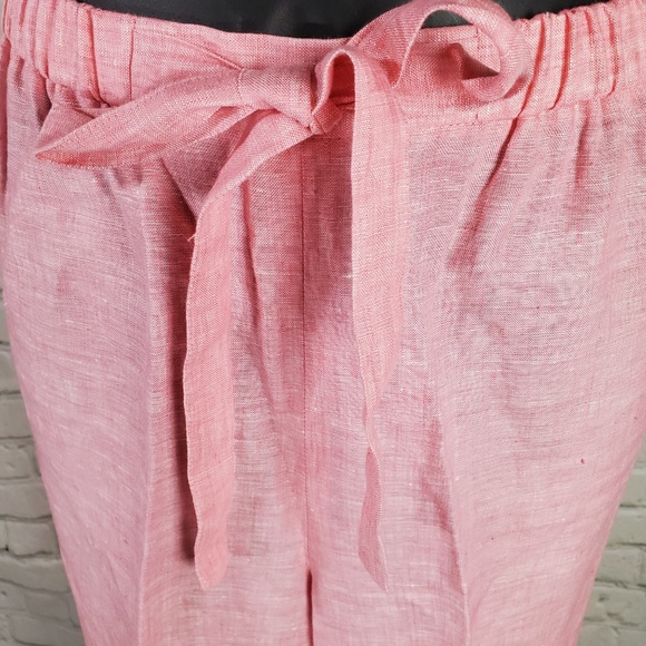 Doncaster 2pc 100% Linen Pants Set - Picture 8 of 8